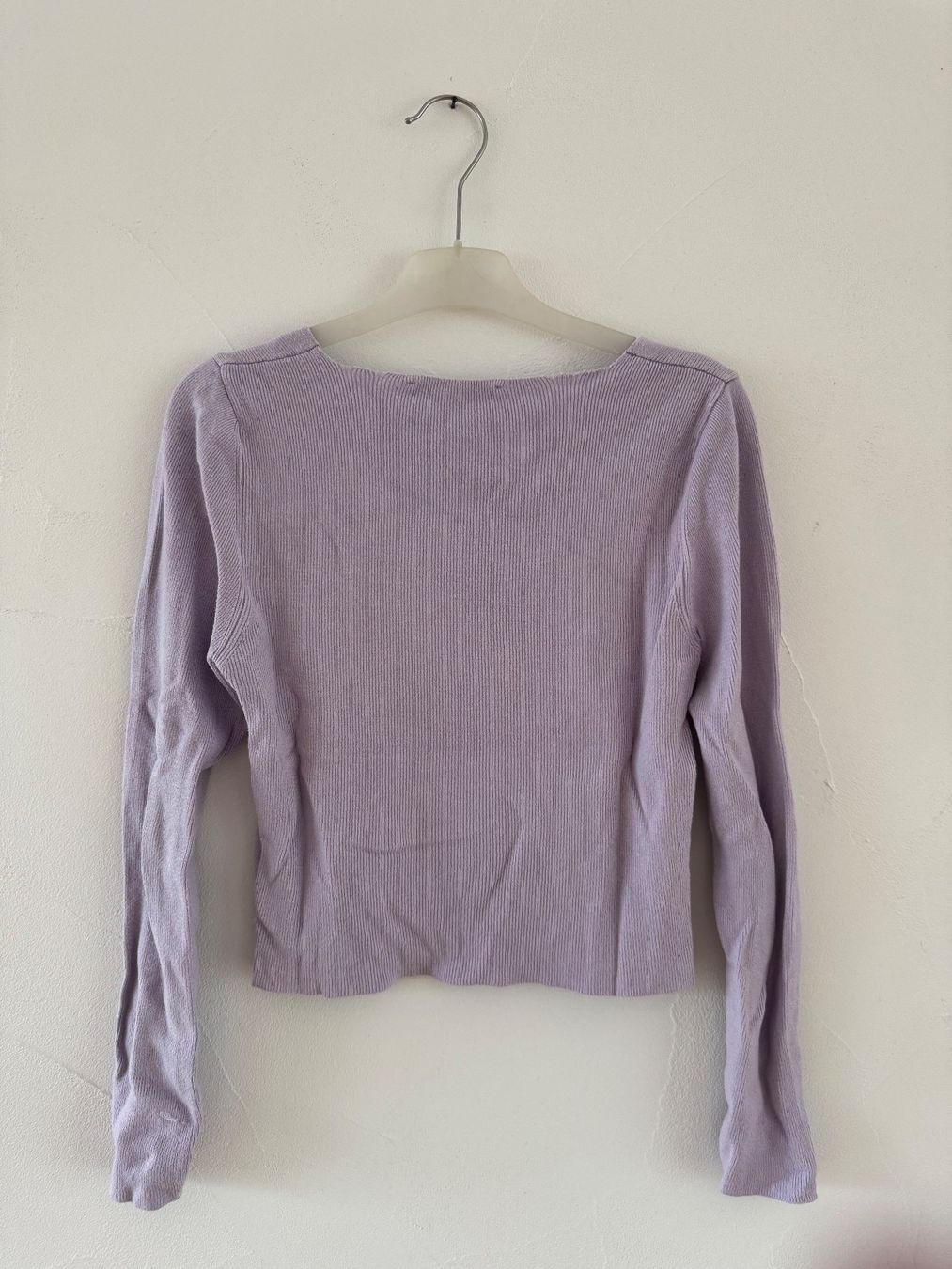 Maglioni & Felpe: Pull&Bear Feinstrick-Pullover, Lila, Gr. S – Usato da Urdorf venduto da roses202 1