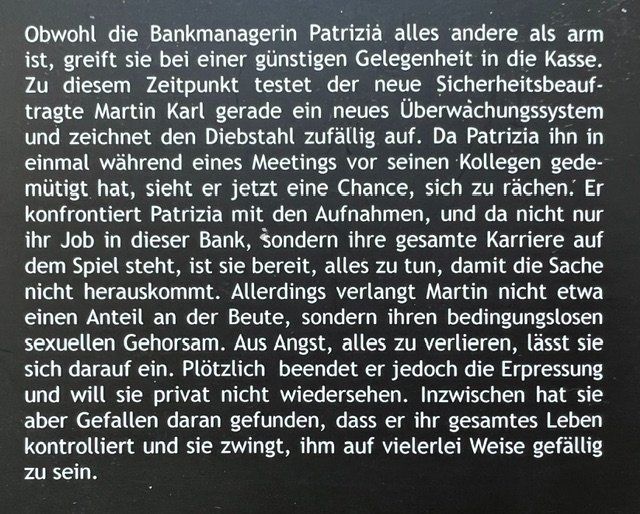 Bücher: Bitte erpressen Sie mich wieder Marco Eisner – Gebraucht aus Zürich von popcorn67 3