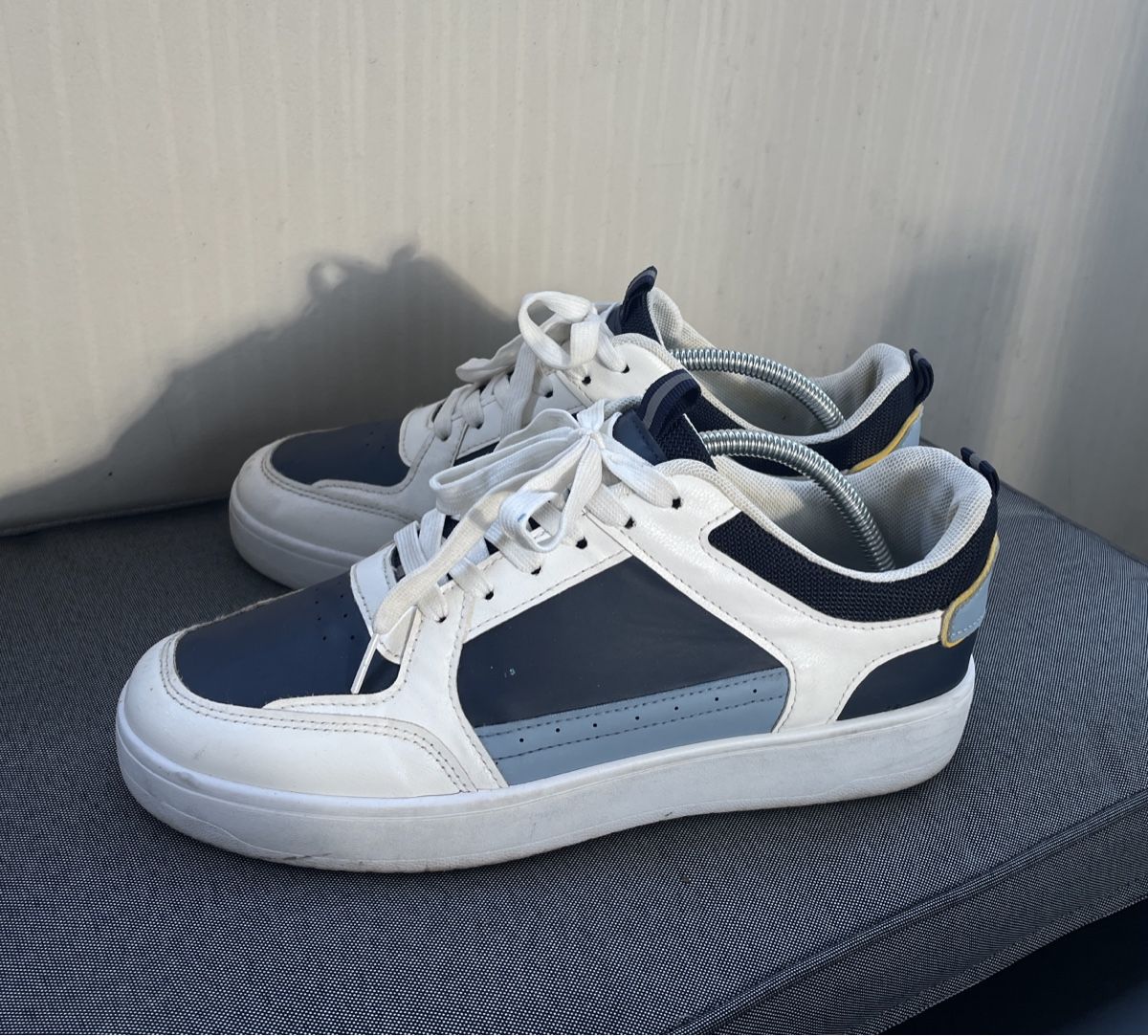 Herrenschuhe: Baskets Sneakers Absent bleu marine blanc - taille 42 – Neu (gemäss Beschreibung) aus Sion von lbo_jpy8 3