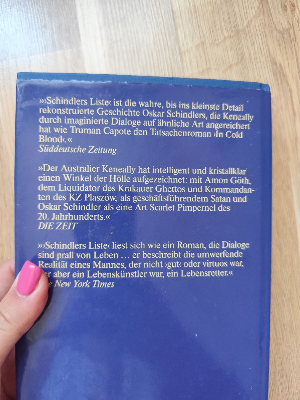 Bücher: Thomas Keneally Schindlers Liste Book – Gebraucht aus Mägenwil von VintageGirly 2
