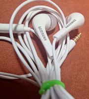 Écouteurs Samsung Blanc 3.5mm jack bon état