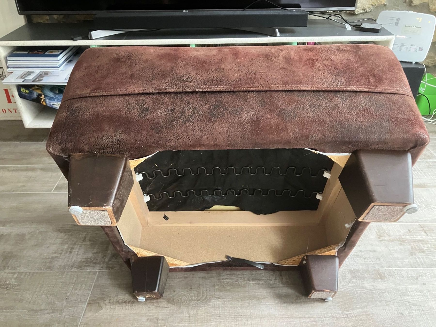 Tabourets: Pouf – D'occasion à Delémont par claudi57 1