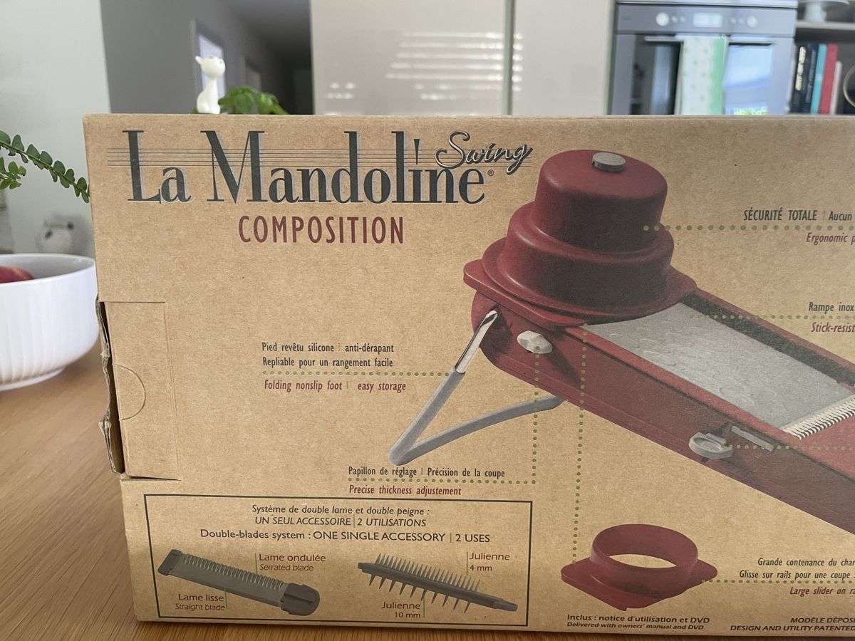 Elettrodomestici da cucina: Mandoline Swing de Buyer Fuchsia – Usato da Champlan venduto da Cjayretro 2
