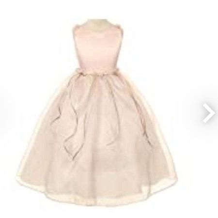 Festkleid rosa Gr 152