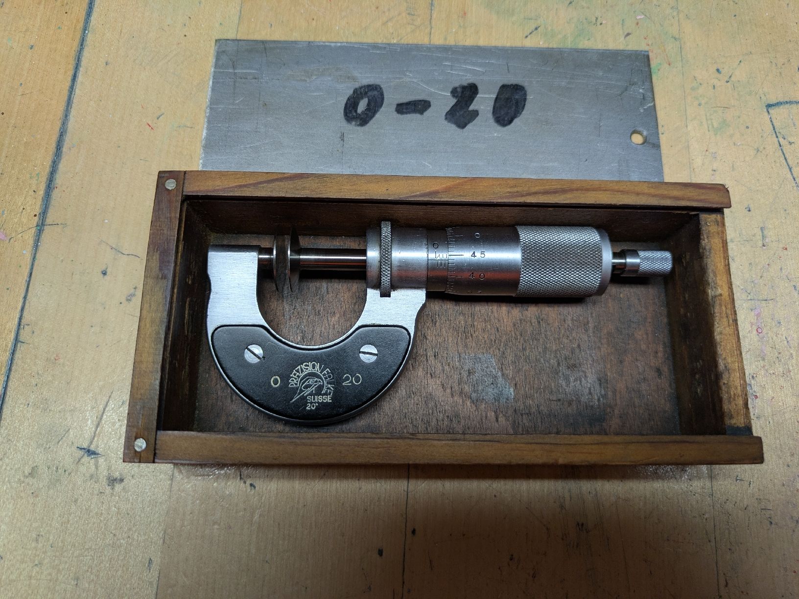 Mesurer: Tellermikrometer 0-20  – D'occasion à Schönengrund par UlliDiem