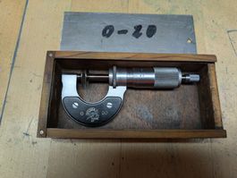 Tellermikrometer 0-20 
