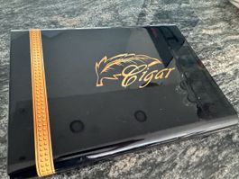 Stillvoller Humidor mit Feuchtigkeitsanzeige