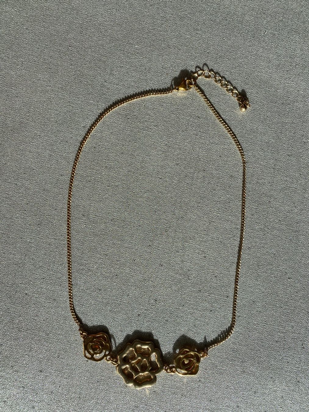 Catenine: Kette mit Rosen ca. 39 + 4 cm – Usato da Thalwil venduto da gb_ea2000 2