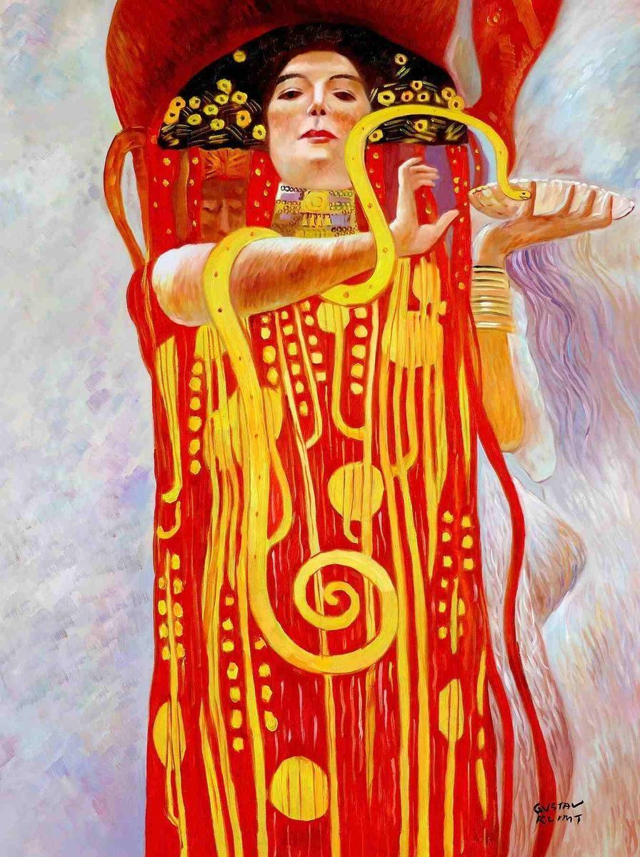 Reproduktionen & Neuware: Gustav Klimt - Medizin – Neu (gemäss Beschreibung) aus Larnaca von KunstDepot24
