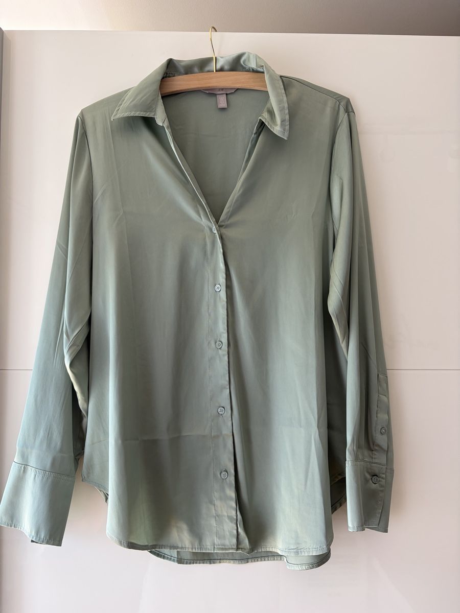 H&M Camicette: Bluse H&M mintgrün Grösse M – Usato da Baden venduto da line_onigiri 4