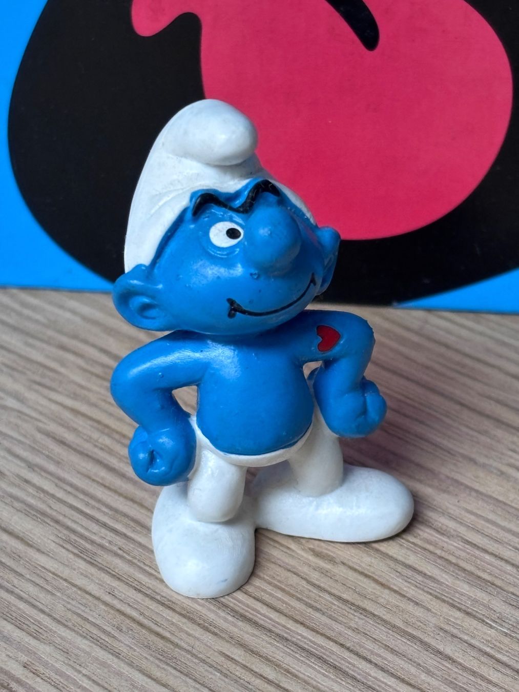 Schleich Figurines: Hefty Schlumpf mit Herz – D'occasion à Lyss par Duckszone