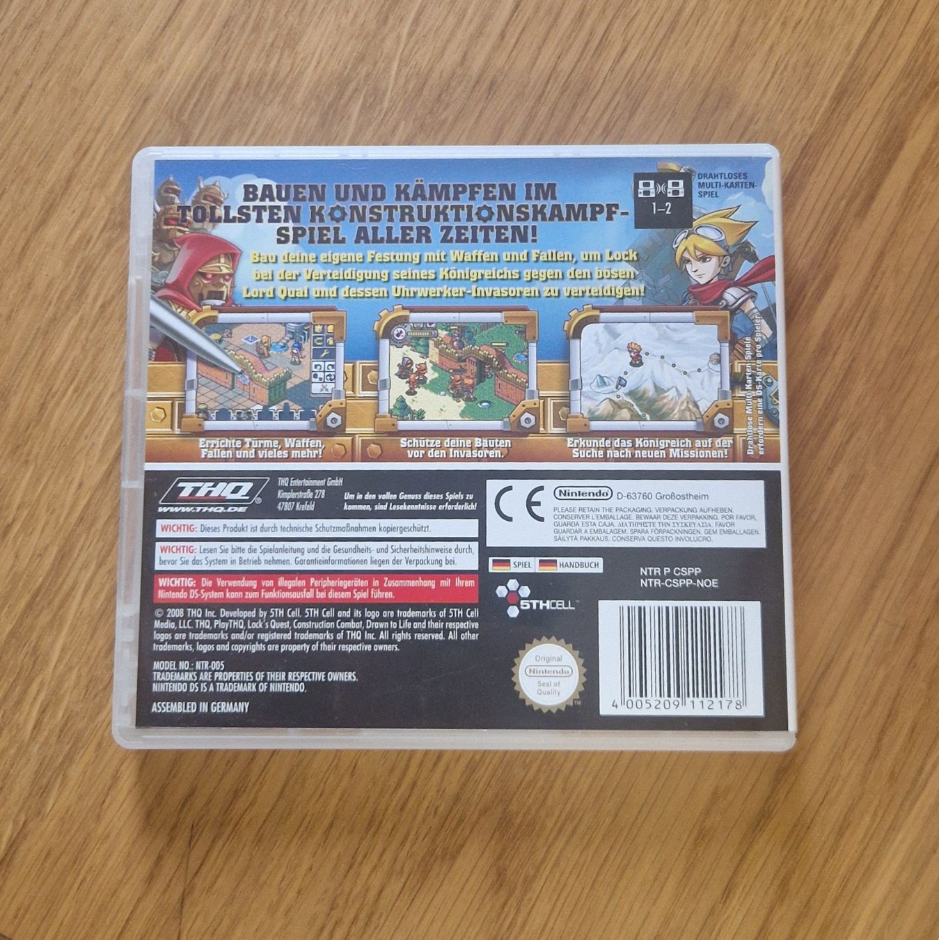 Nintendo Giochi: Nintendo DS Lock's Quest Hüter der Welt – Usato da Heimenschwand venduto da TychoBECH 2