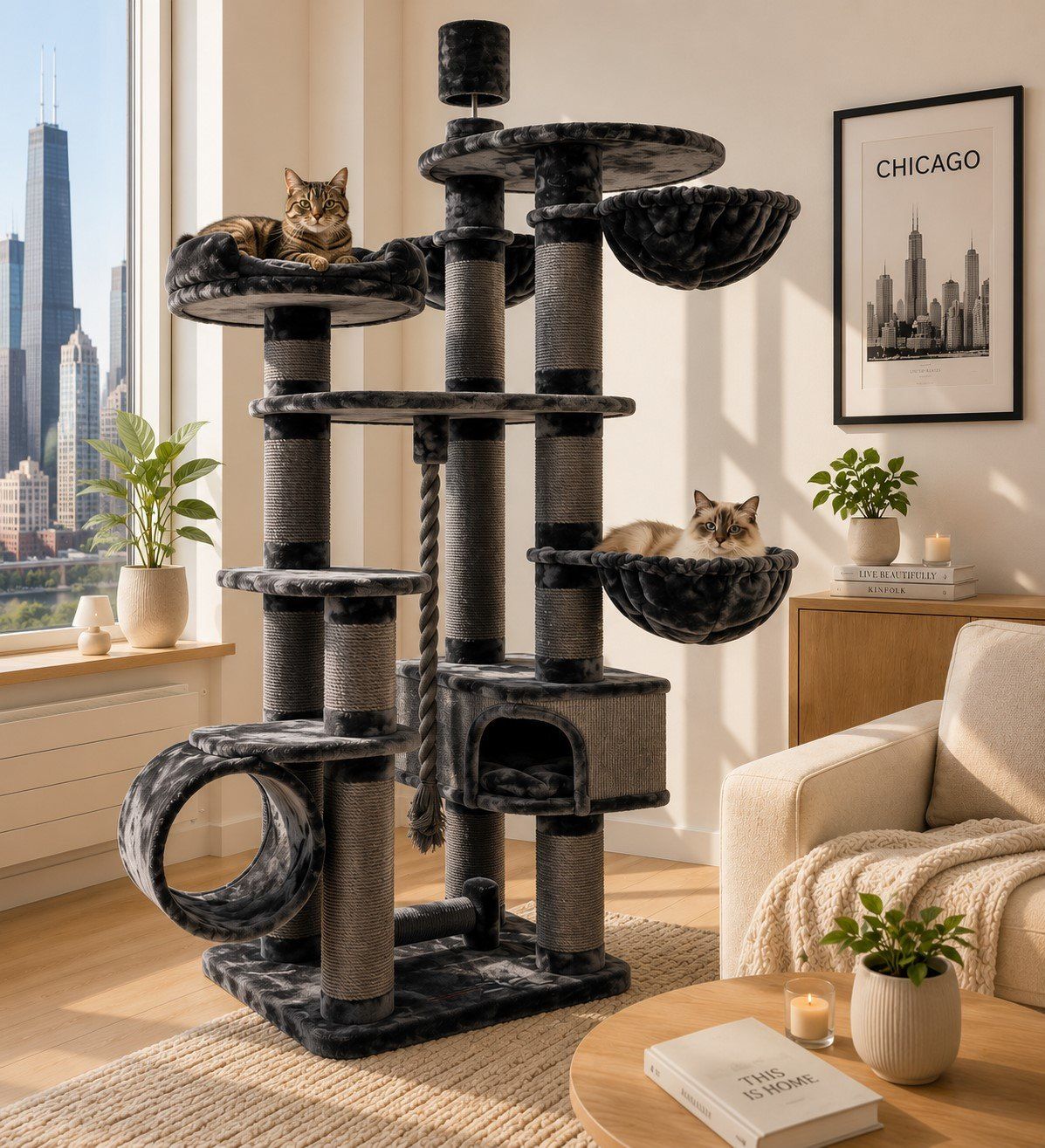 Tiragraffi: WUNDER KATZENBAUM - GROSSE KATZEN TOP ! – Nuovo e nell'imballaggio originale da Eschenbach LU venduto da PETHOMES_AG