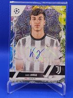 KAIO JORGE 2022/23 Topps UCC Autograph Juventus Turin