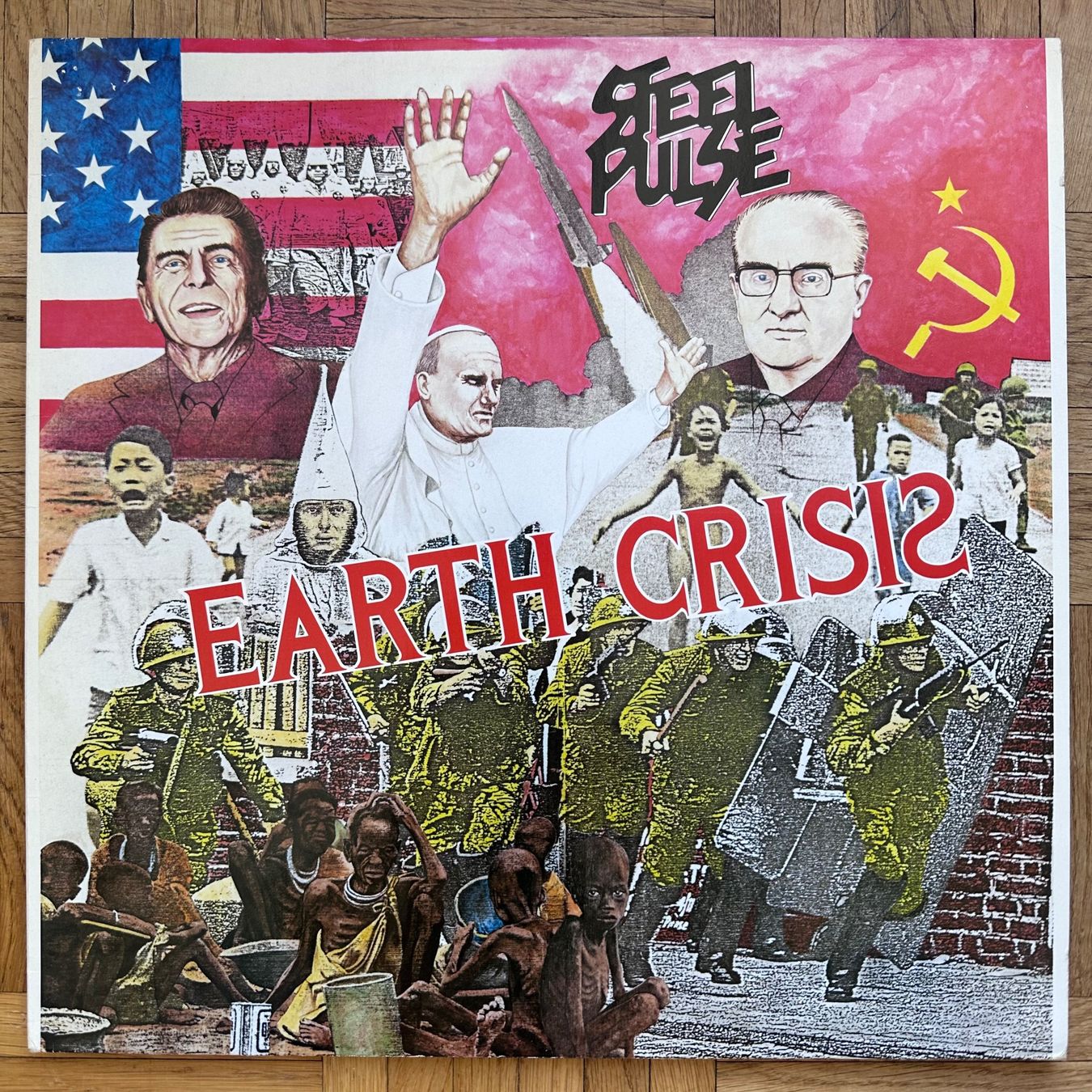 Dischi in vinile: LP - Steel Pulse - Earth Crisis – Usato da Breganzona venduto da Onairda75