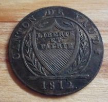 1 Batzen Kanton Waadt, 1812