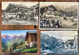 4X AK: Suisse - Chalets Bernois et Suisse, tradition