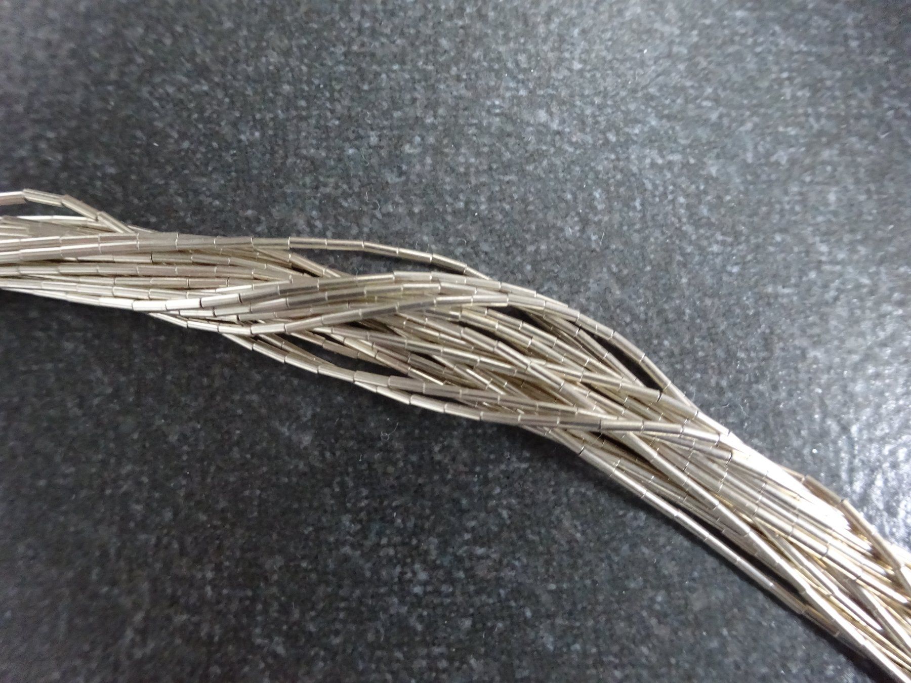 Catenine: Indianer Kette mit Silberbuttinetten – Usato da Esslingen venduto da FetteSchnecke 3