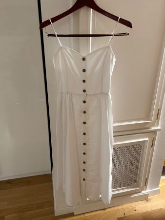 H&M Kleid Dress Gr 34 Neu Linen Bestseller