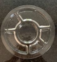 12 Glasteller Fondue Chinoise Hergiswiler Glas