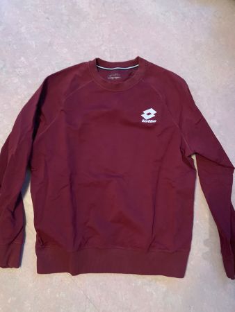 Lotto Herren-Sweatshirt, bordeauxrot, Grösse XL