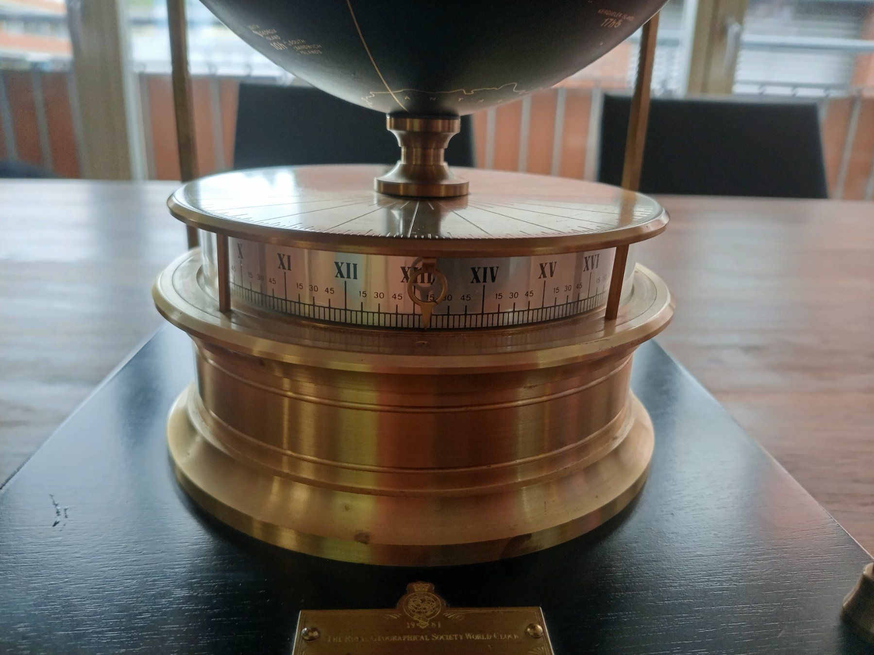 Imhof Orologi da terra & Orologi da parete: The Royal Geographical Society World Clock – Usato da Zofingen venduto da hergi95 1