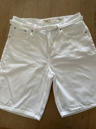 Baggy Shorts Damen weiss Grösse 42 Baggy Fit sehr guter Zust