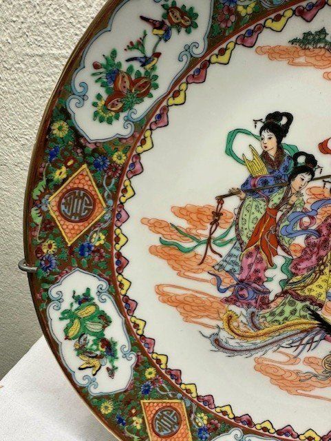 Teller: CHINA TELLER PORZELLAN CA.34 CM – Gebraucht aus Ostermundigen von Kari1937 4