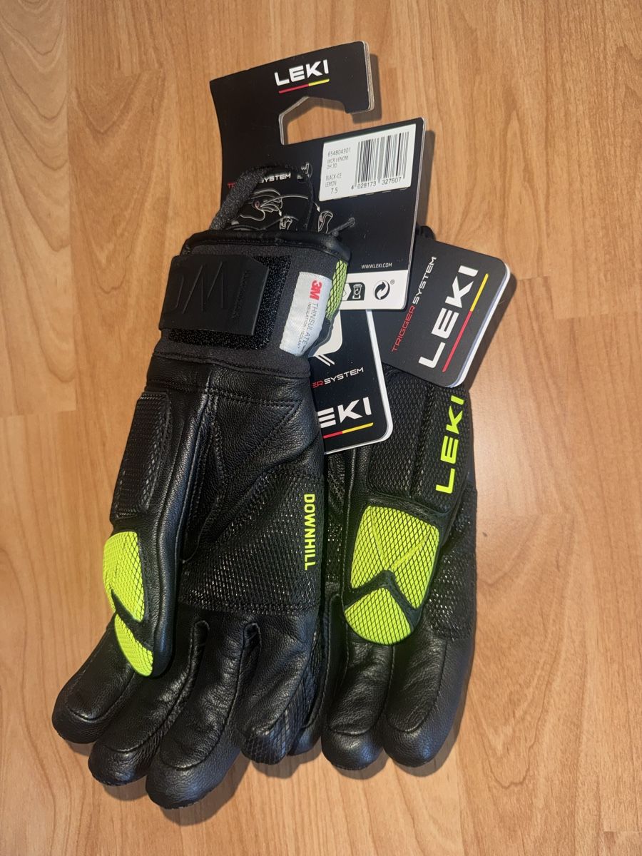 Leki Guanti & manicotti: Ungebrauchter Leki Downhill Ski-Handschuh 7,5 – Nuovo (secondo la descrizione) da Zeglingen venduto da nor_6sjq 5