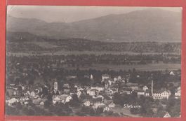 Siebnen mit Fabrik - Fotokarte 1921