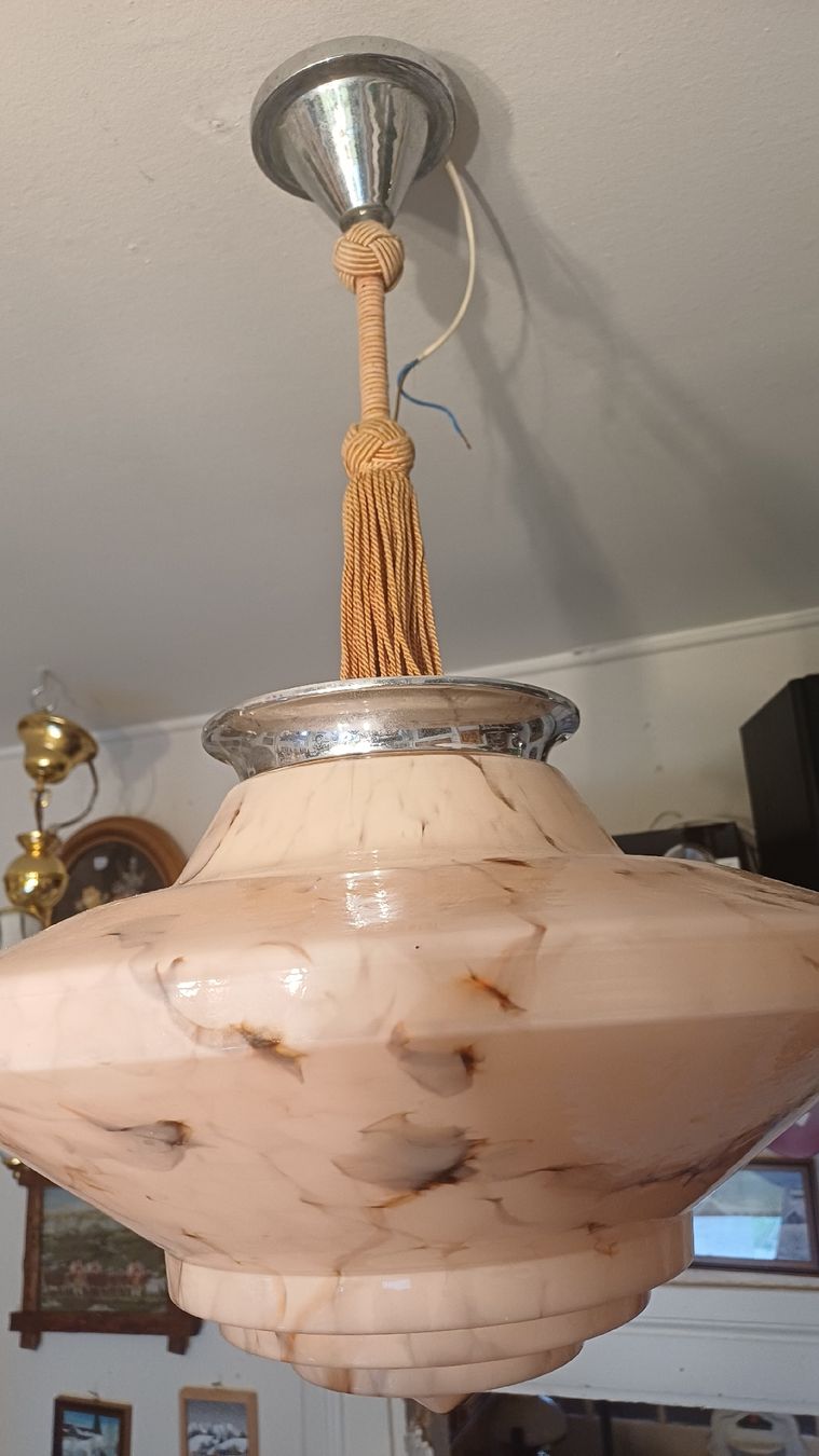 Lampade: Schöne Art Deco Lampe – Usato da Flawil venduto da Pinkmalibu 7