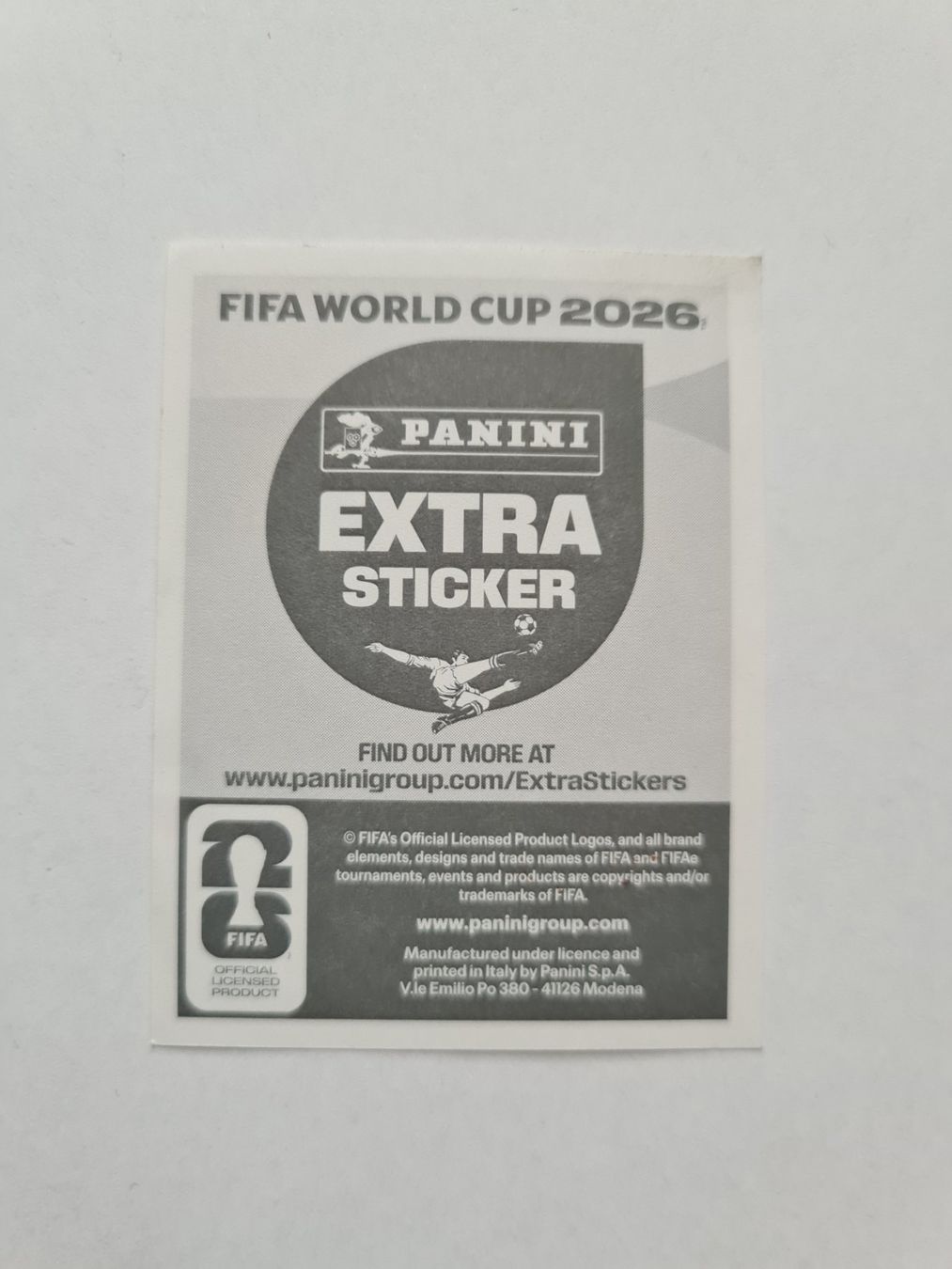 Panini Carte collezionabili: Panini WM 2026 - Extra Sticker Moisés Caicedo – Usato da Grosswangen venduto da Spieler10 1