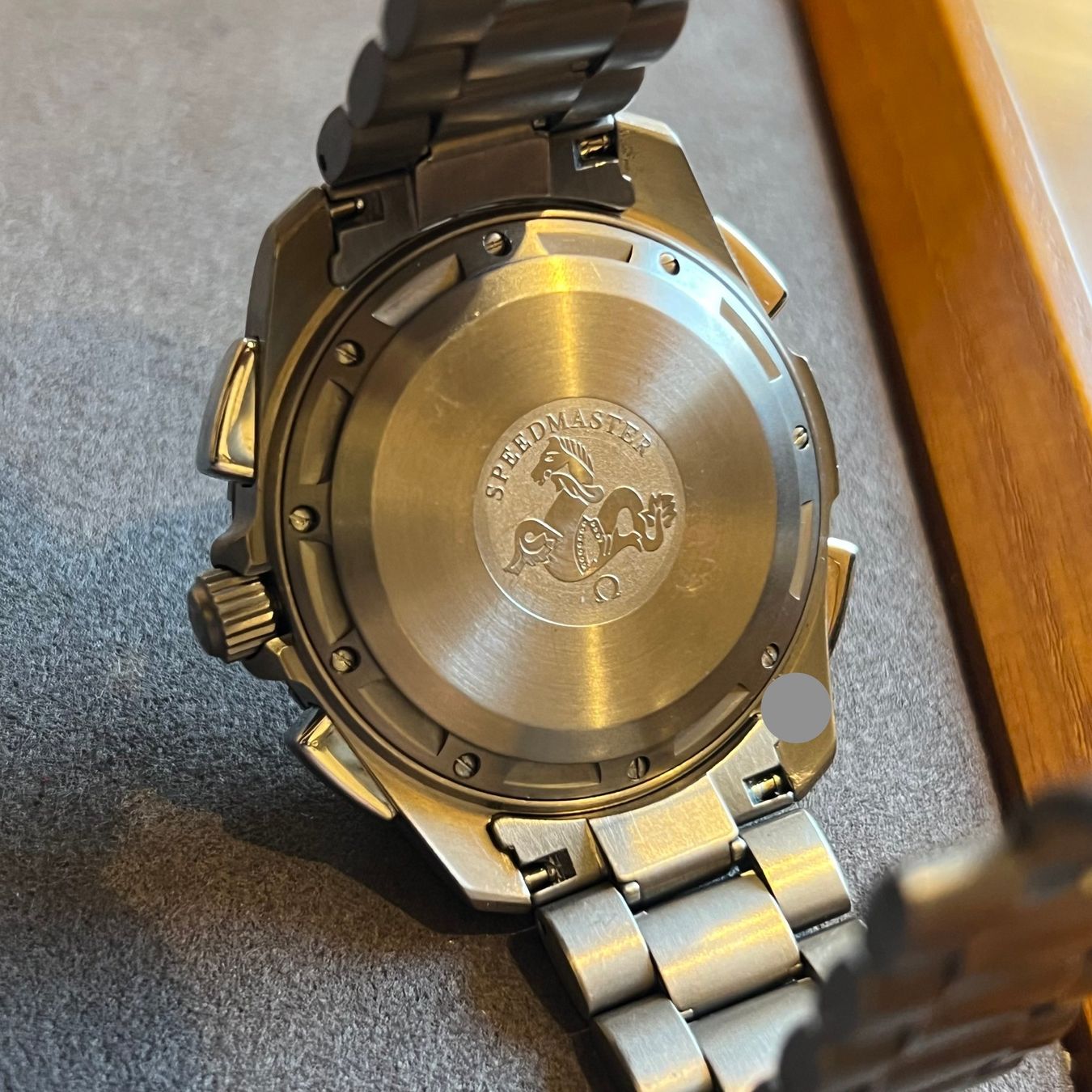 Omega Uhren: Omega Speedmaster Titanium on Titanium Full Set 3290.50 – Gebraucht aus Carouge GE von Watchaser 4