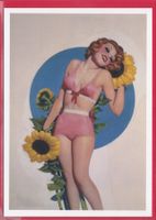 PIN UP GIRL, SONNENBLUMMEN