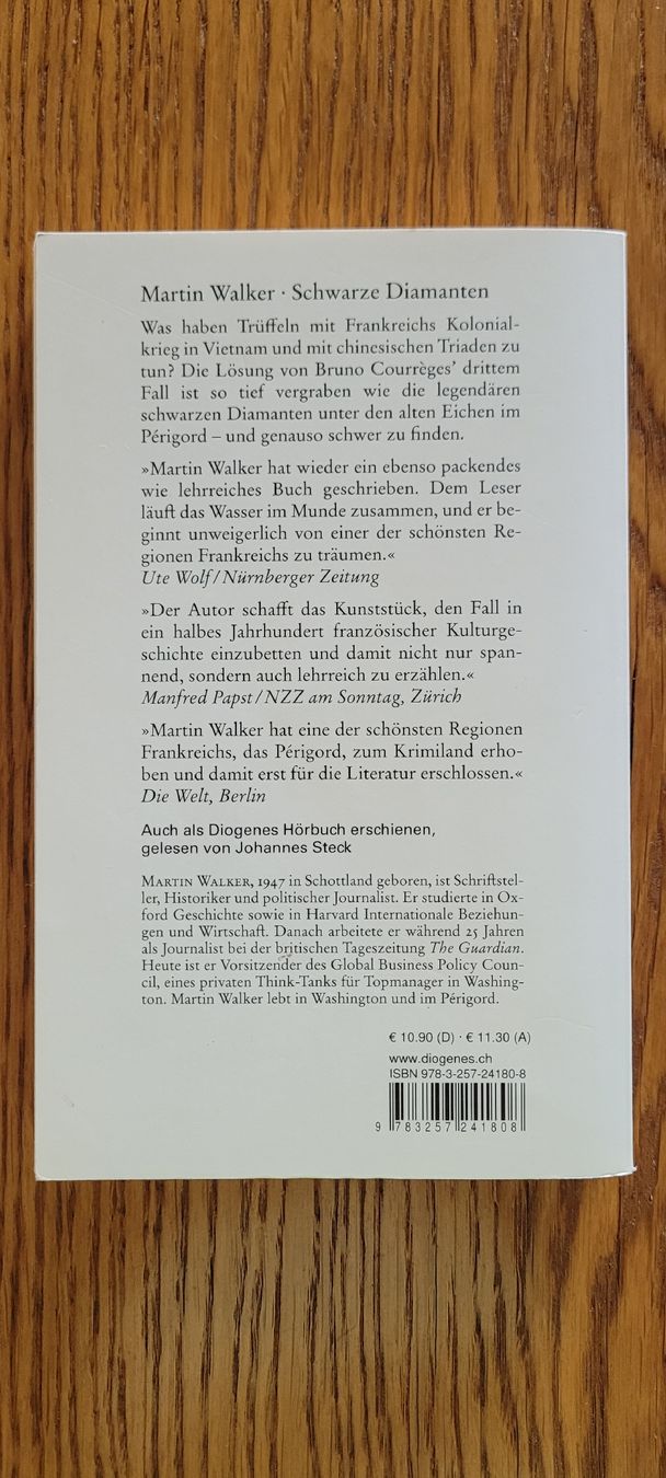 Bücher: Martin Walker: Schwarze Diamanten – Gebraucht aus Feusisberg von Pingui55 1