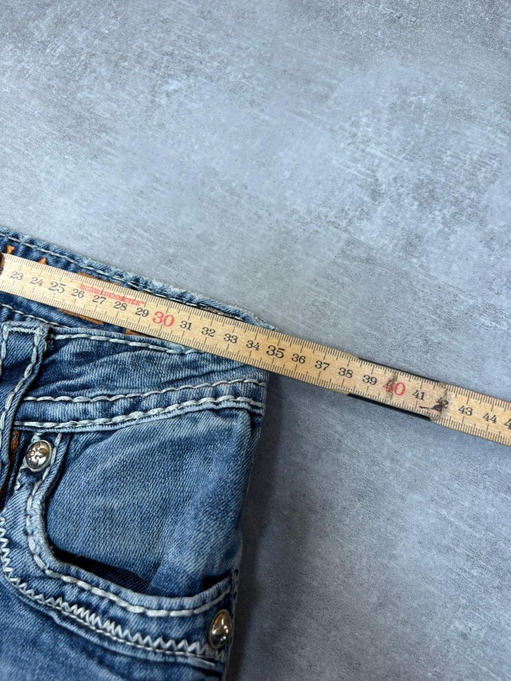 Jeans: Rock Revival Bootcut Flared Jeans - Grösse S/27 – Usato da Werdenberg venduto da hase.vintage 6