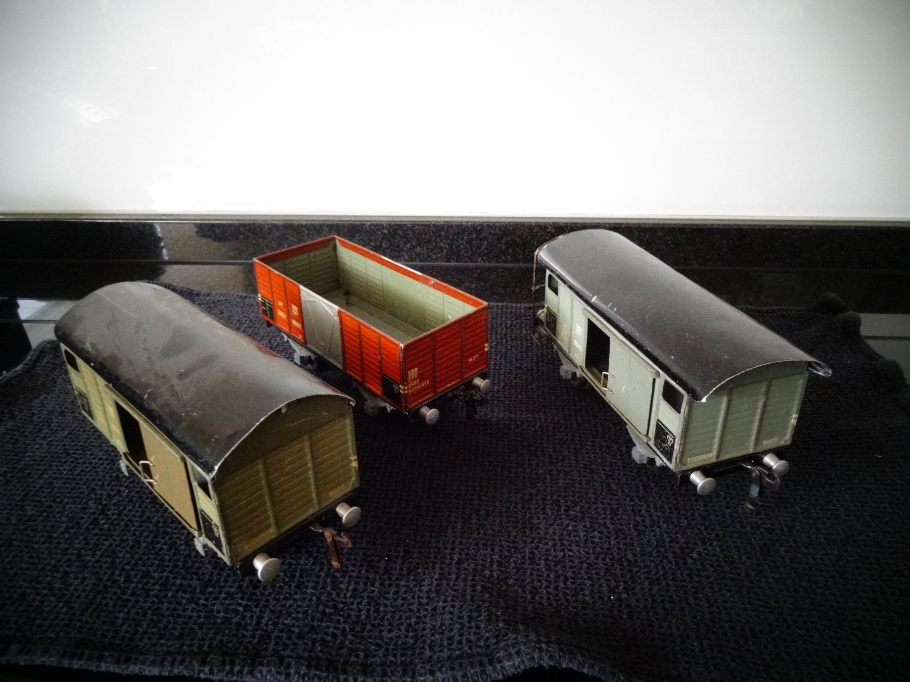 SBB/CFF/FFS Modellini di ferrovie: 3 SBB Wagen Lot – Usato da Neerach venduto da jenny062 2