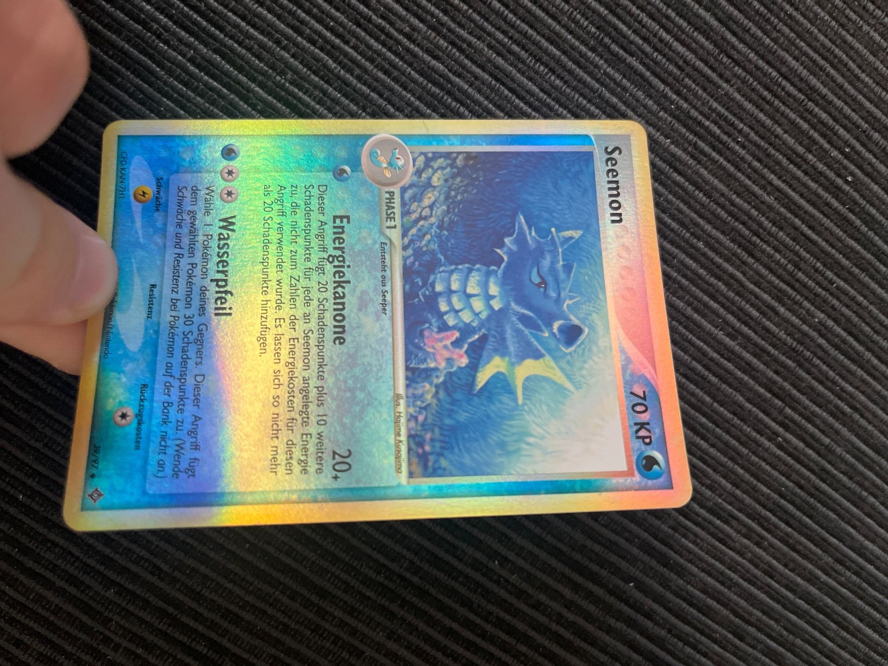 Pokémon Carte collezionabili: Pokemon Seemon Reverse Holo EX Dragon – Usato da Wabern venduto da Collectfun 1