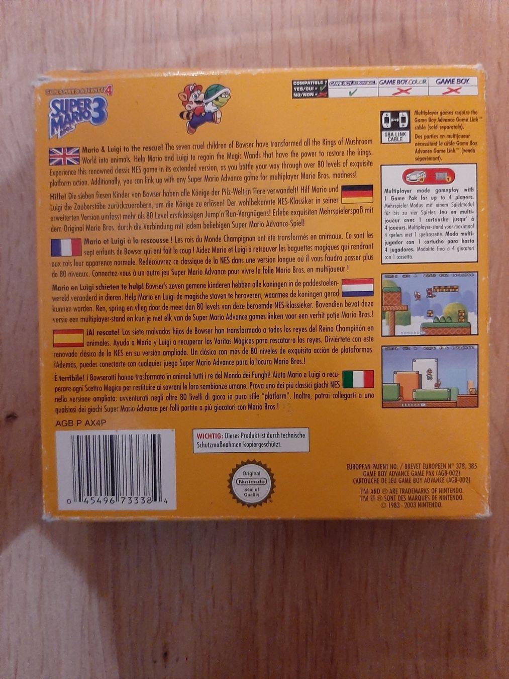 Nintendo Giochi: Super Mario Advance 4 OVP – Usato da urdorf venduto da Boo24 2