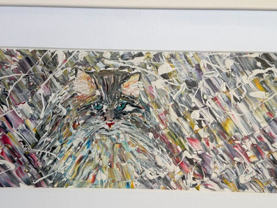 Dipinti: Gemälde  Katze  signiert  Baffi vom  4.8.2000 – Usato da Subingen venduto da ArtBead 2
