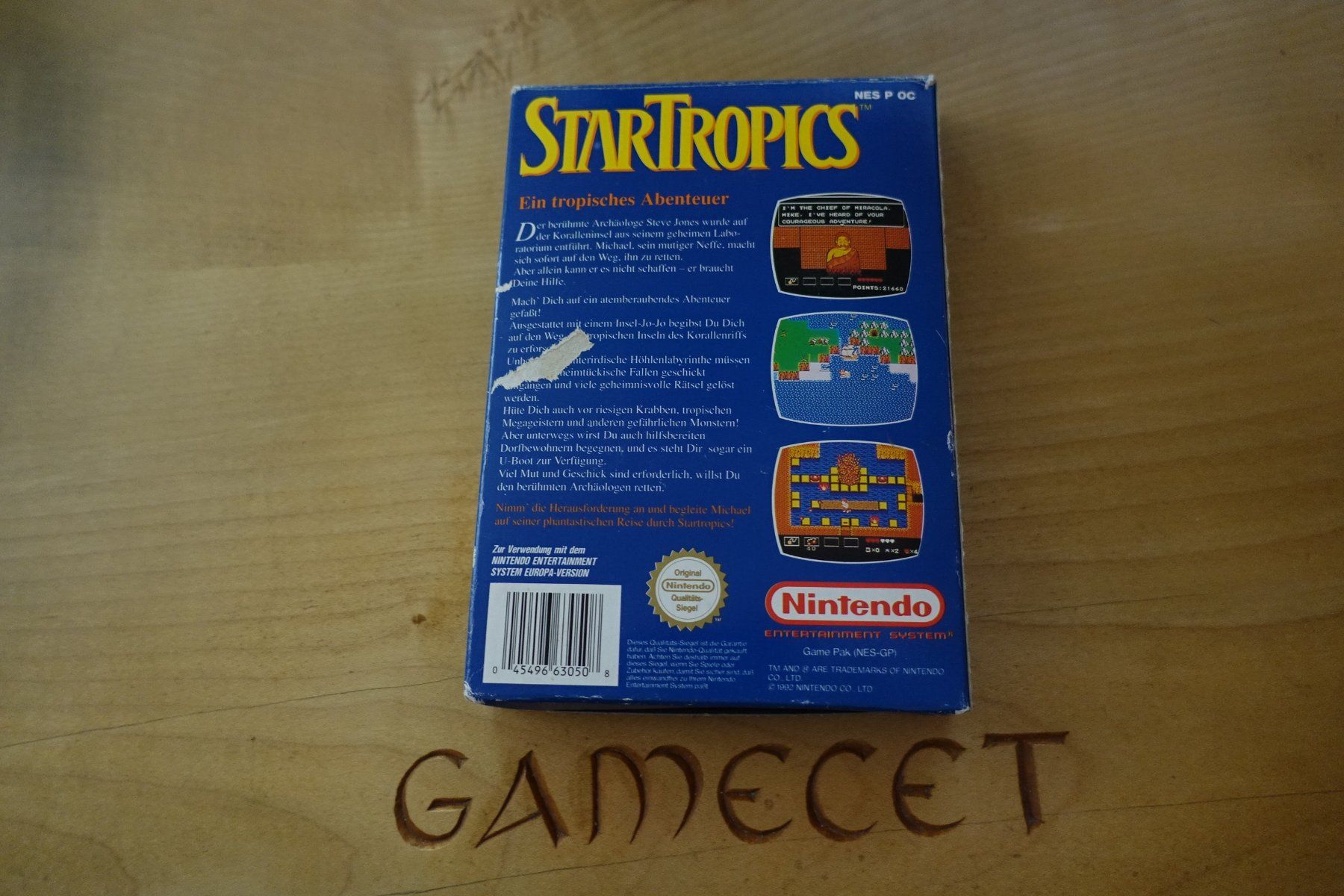 Nintendo Spiele: StarTropics – Gebraucht aus Steinach von Gamecet 5