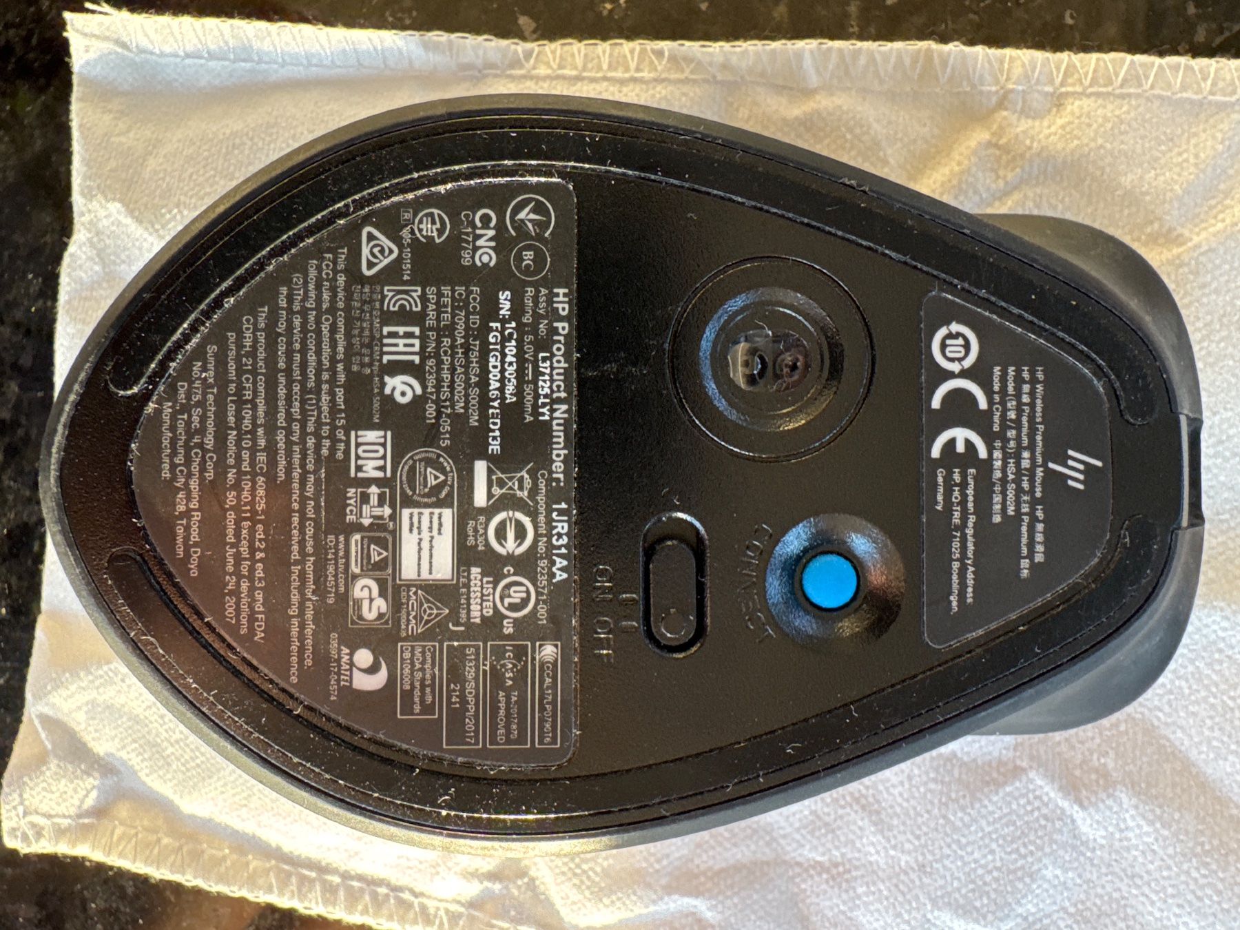 Hewlett Packard Souris: Kabellose Maus HP – D'occasion à Felben- Wellhausen par Jenscha 1