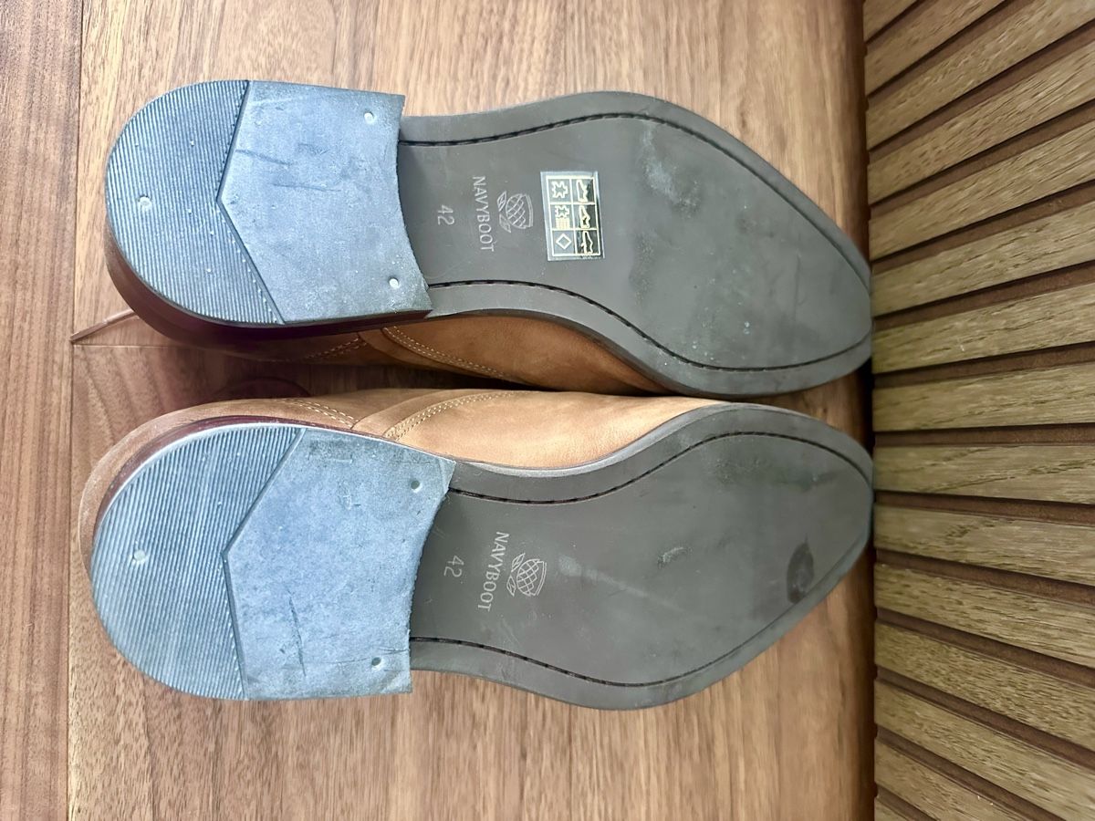 Navyboot Herrenschuhe: Navyboot Leder Business Shuhe – Gebraucht aus Küssnacht am Rigi von Minkijulia 2