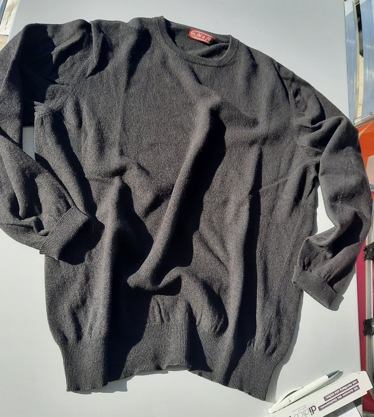 Pullover & Sweatshirts: Pullover schwarz: 100% Merino, extra fine, Gr 46, neu – Neu (gemäss Beschreibung) aus Herrliberg von AlexandraBopp 1