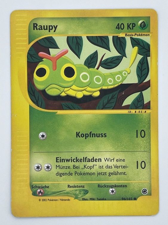 Raupy 96/165 Pokémon Expedition (Neu (gemäss Beschreibung)) in Uster ...