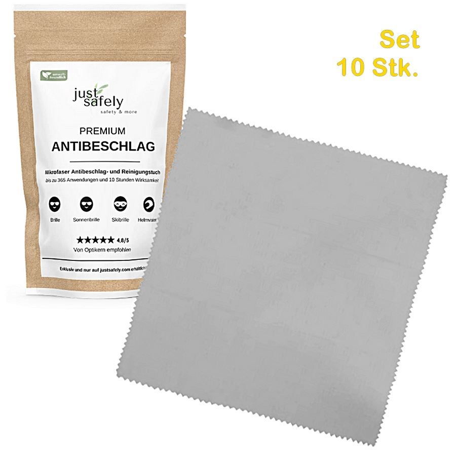 Occhiali & Lenti: Antibeschlag Brillenputztuch JS, 10 Stk. – Nuovo e nell'imballaggio originale da Wettingen venduto da Swala