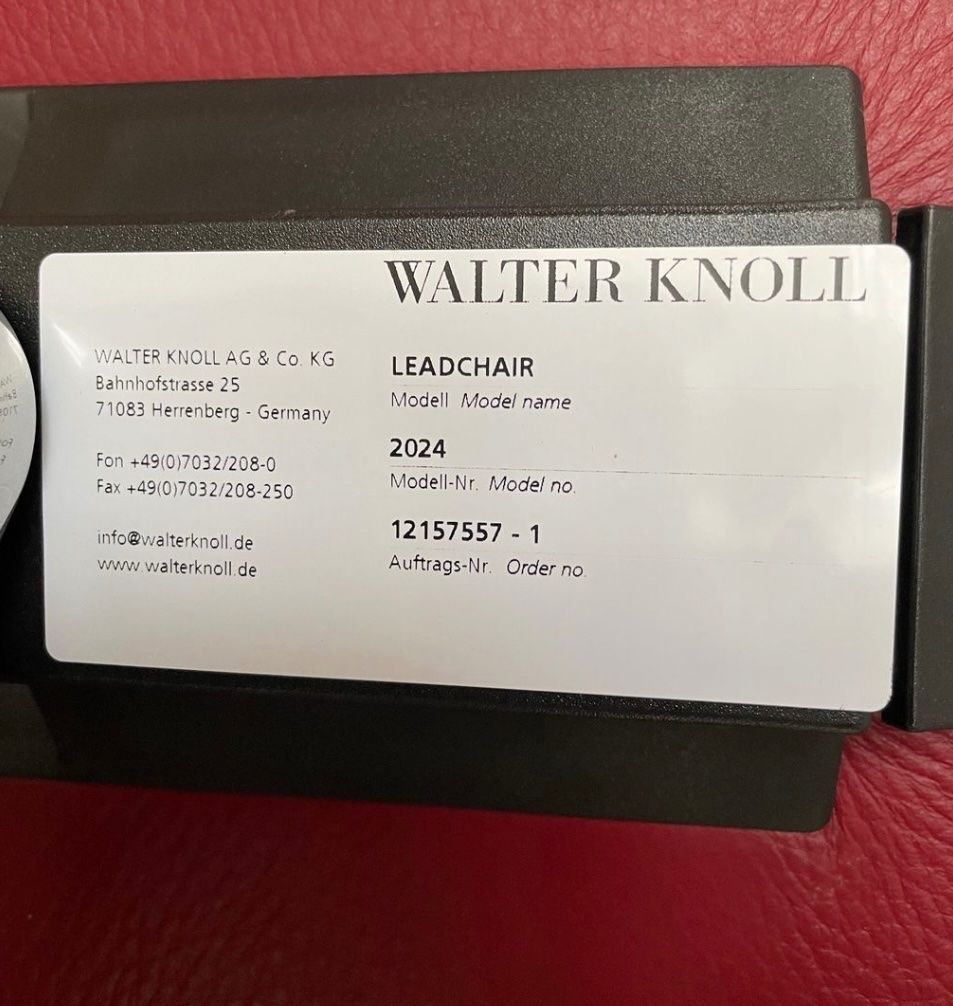 Knoll Poltrone: Walter Knoll Sessel Leadchair – Usato da Grenchen venduto da sigi-f. 2