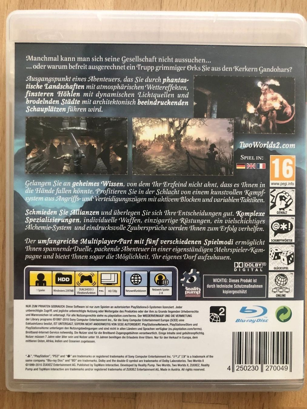 Sony Giochi: Two Worlds - PS 3 – Usato da Nussbaumen AG venduto da Pika-Shop 1