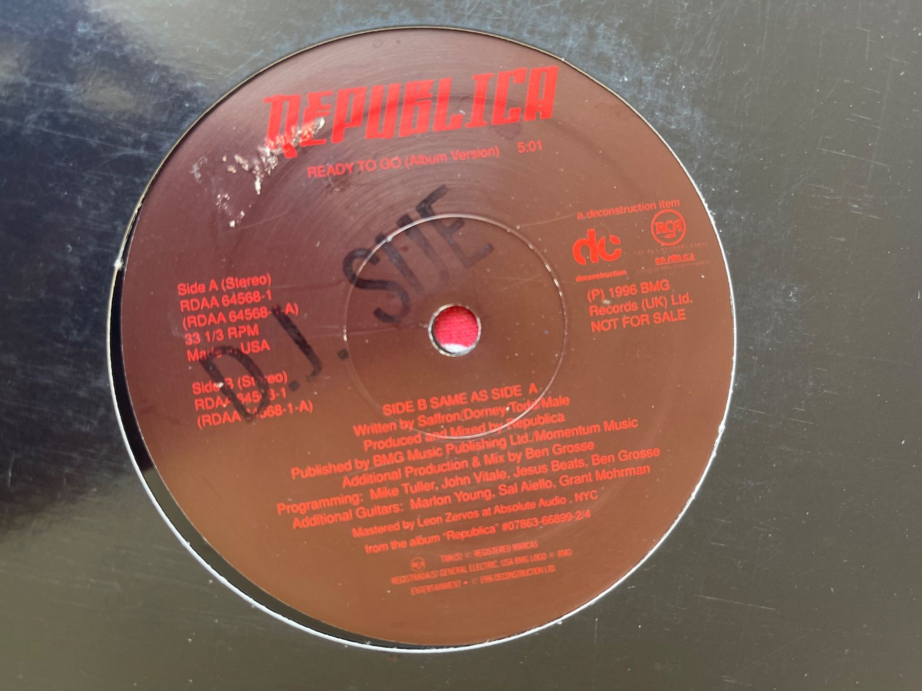 Dischi in vinile: A503/República - Ready to Go – Usato da Frutigen venduto da Philippe_jsp 2