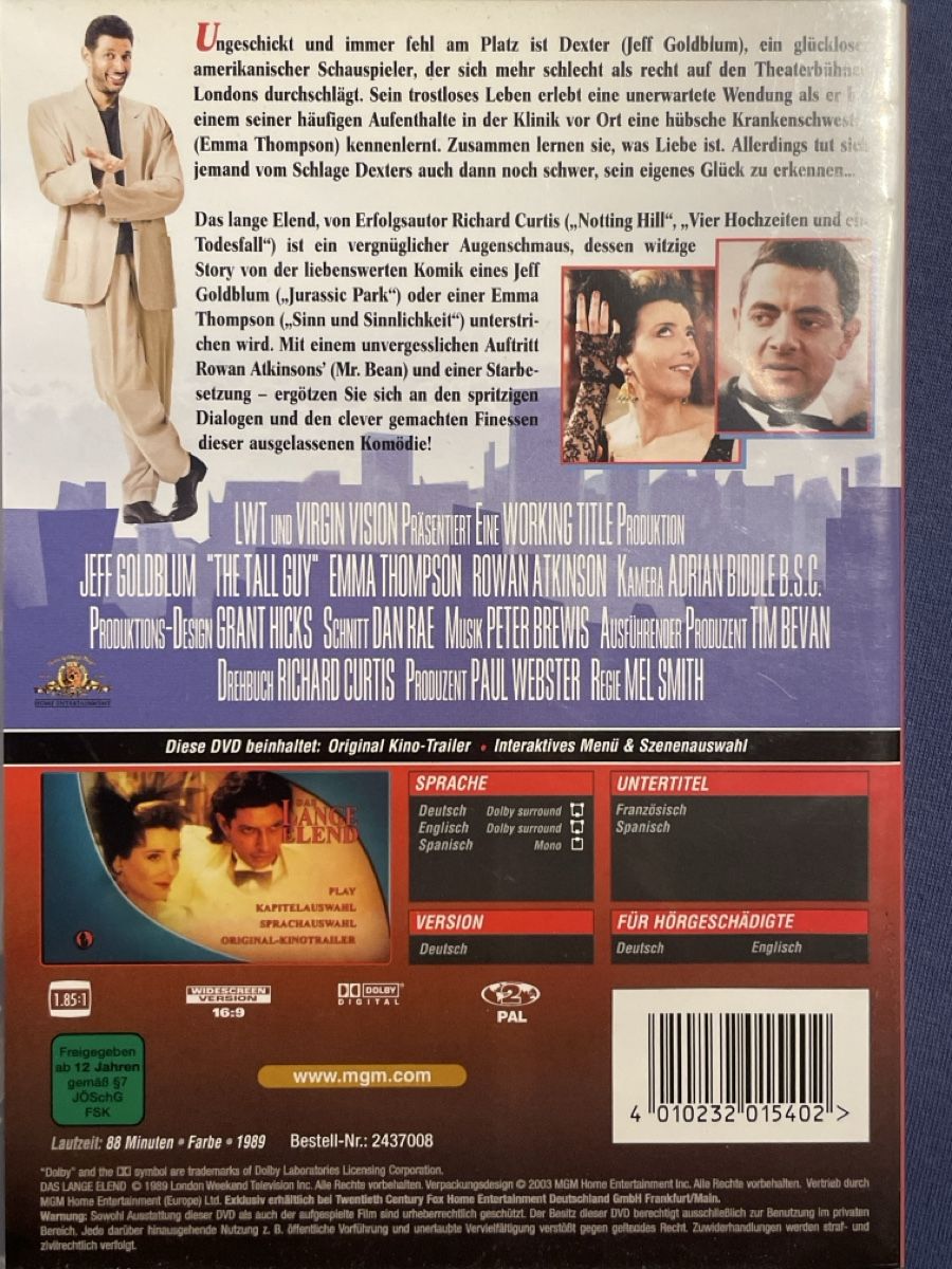 Alle DVDs: Das lange Elend (1989)  selten – Gebraucht aus Waldenburg von Mimily33 1